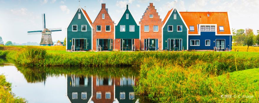荷兰阿姆斯特丹近郊一日游： 荷兰最美小渔港北海渔村沃伦丹（福伦丹）交通及旅游攻略