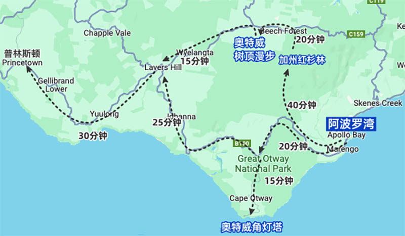 [墨尔本周边]大洋路自驾路线行程及旅游攻略
