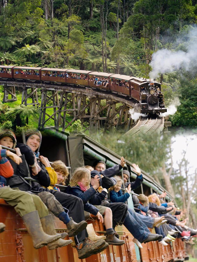 [墨尔本周边] 墨尔本蒸汽小火车游玩全攻略