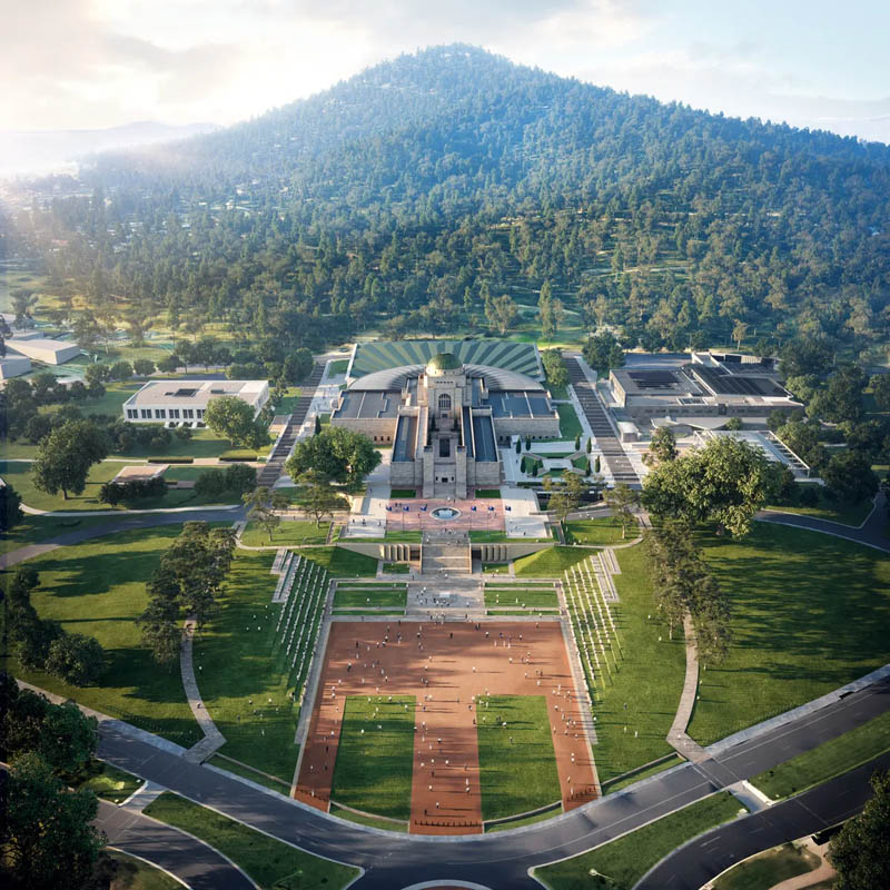 堪培拉旅游地图：澳大利亚首都堪培拉主要景点攻略