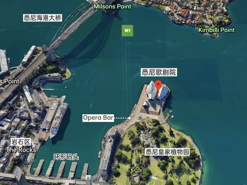 悉尼旅游地图：悉尼主要景点完全攻略