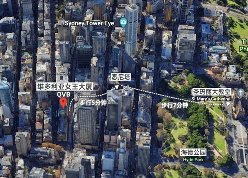 悉尼旅游地图：悉尼主要景点完全攻略