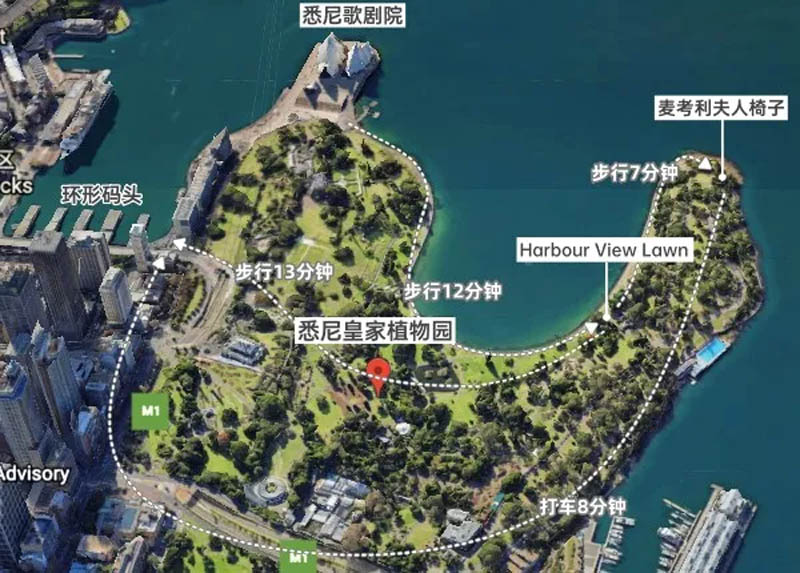 悉尼旅游地图：悉尼主要景点完全攻略