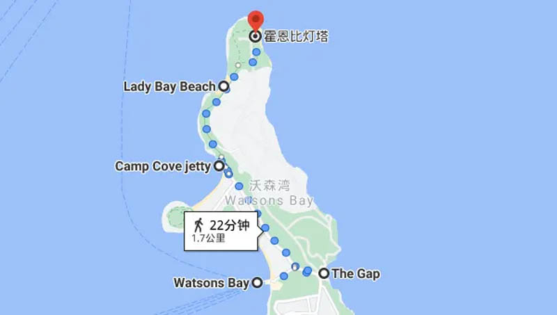 悉尼旅游地图：悉尼主要景点完全攻略