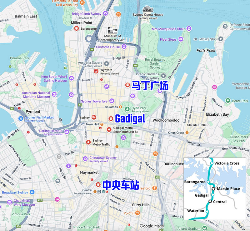 悉尼大众公共交通系统完全攻略:在悉尼如何搭乘轻轨、火车、地铁、渡轮和公交车