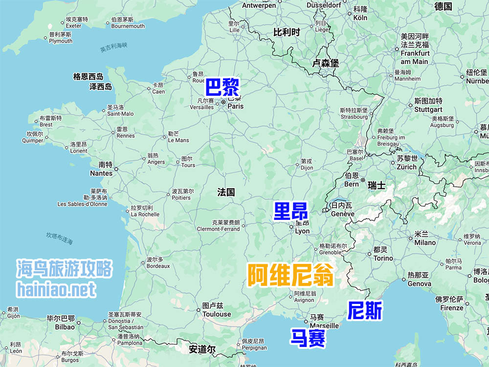 法国阿维尼翁铁路交通攻略