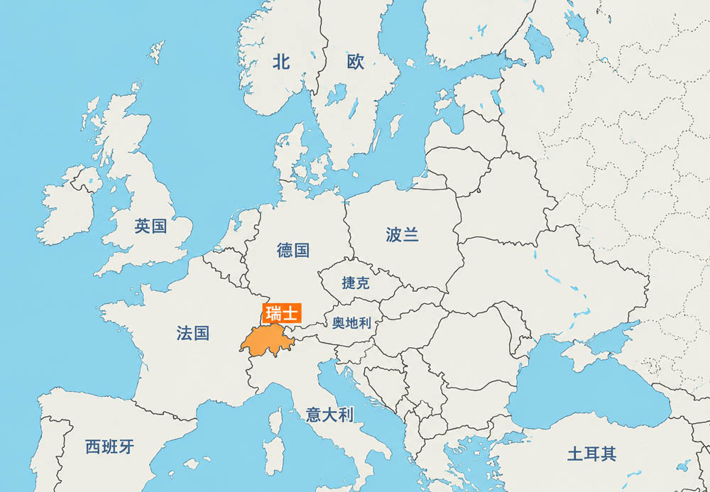 瑞士旅游地图和自由行攻略（2026年5月更新）