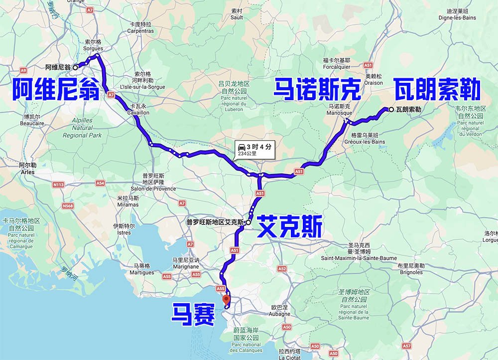 不包车不自驾，公共交通玩转瓦朗索勒薰衣草