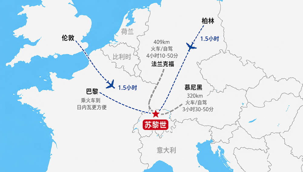 瑞士苏黎世旅游自由行攻略
