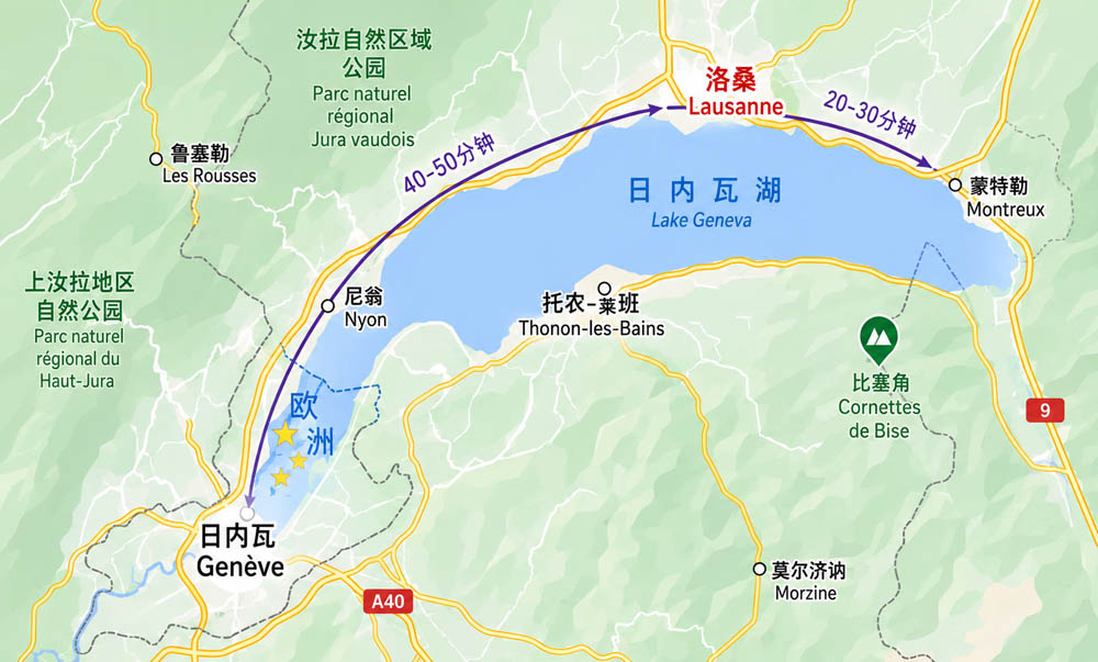 瑞士洛桑旅游自由行攻略